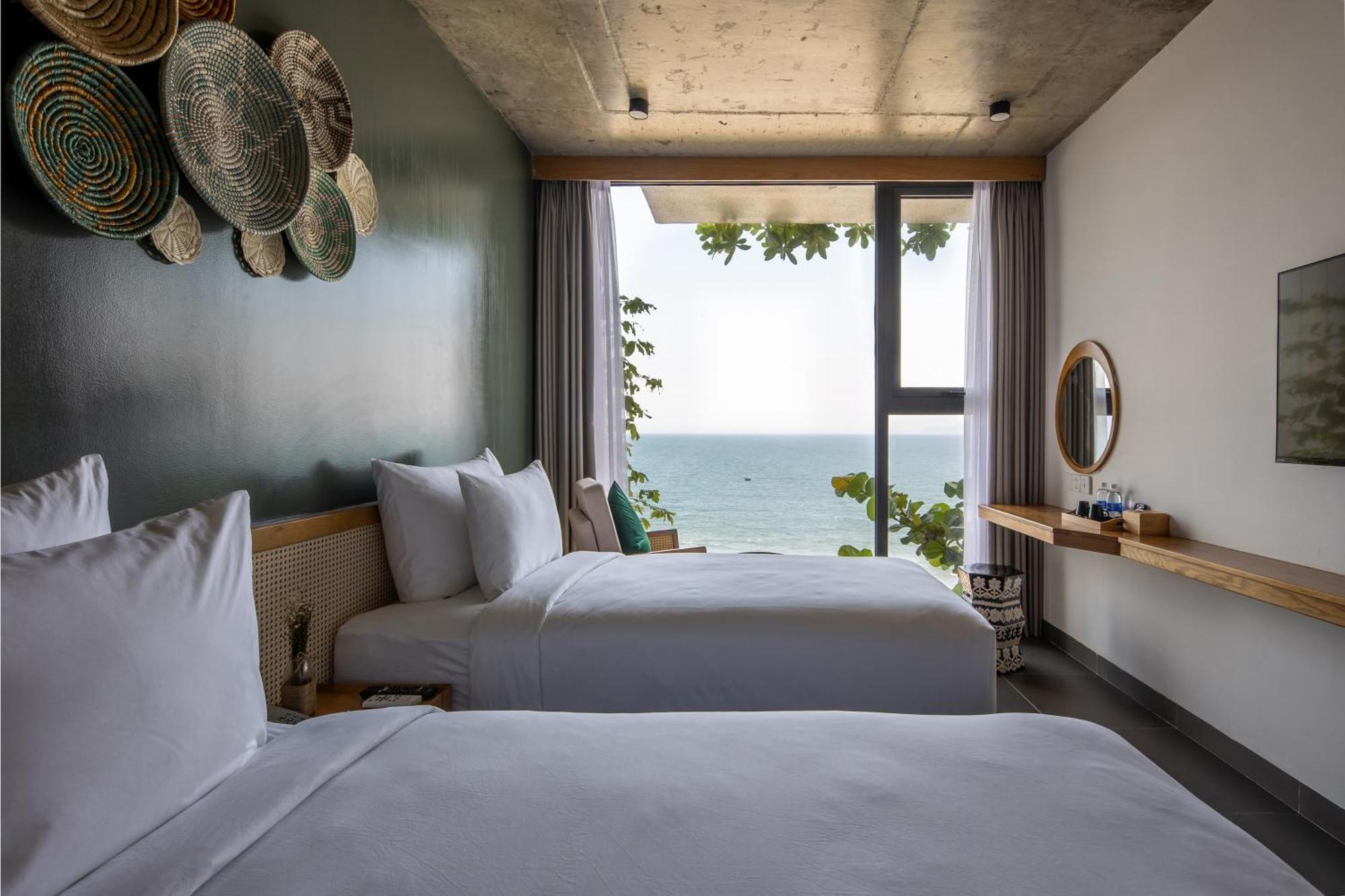 Leaf Beachfront Hotel Da Nang Buitenkant foto