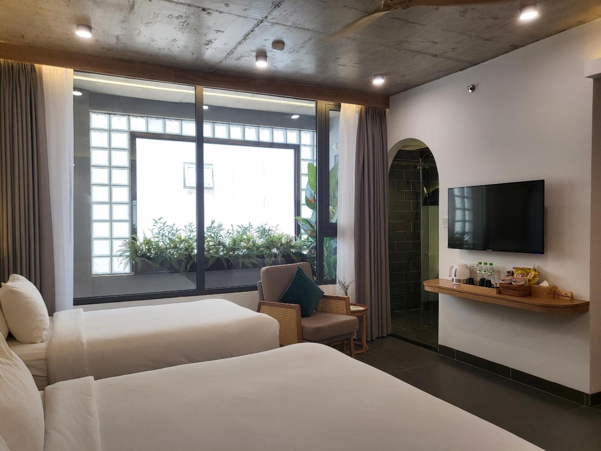Leaf Beachfront Hotel Da Nang Buitenkant foto
